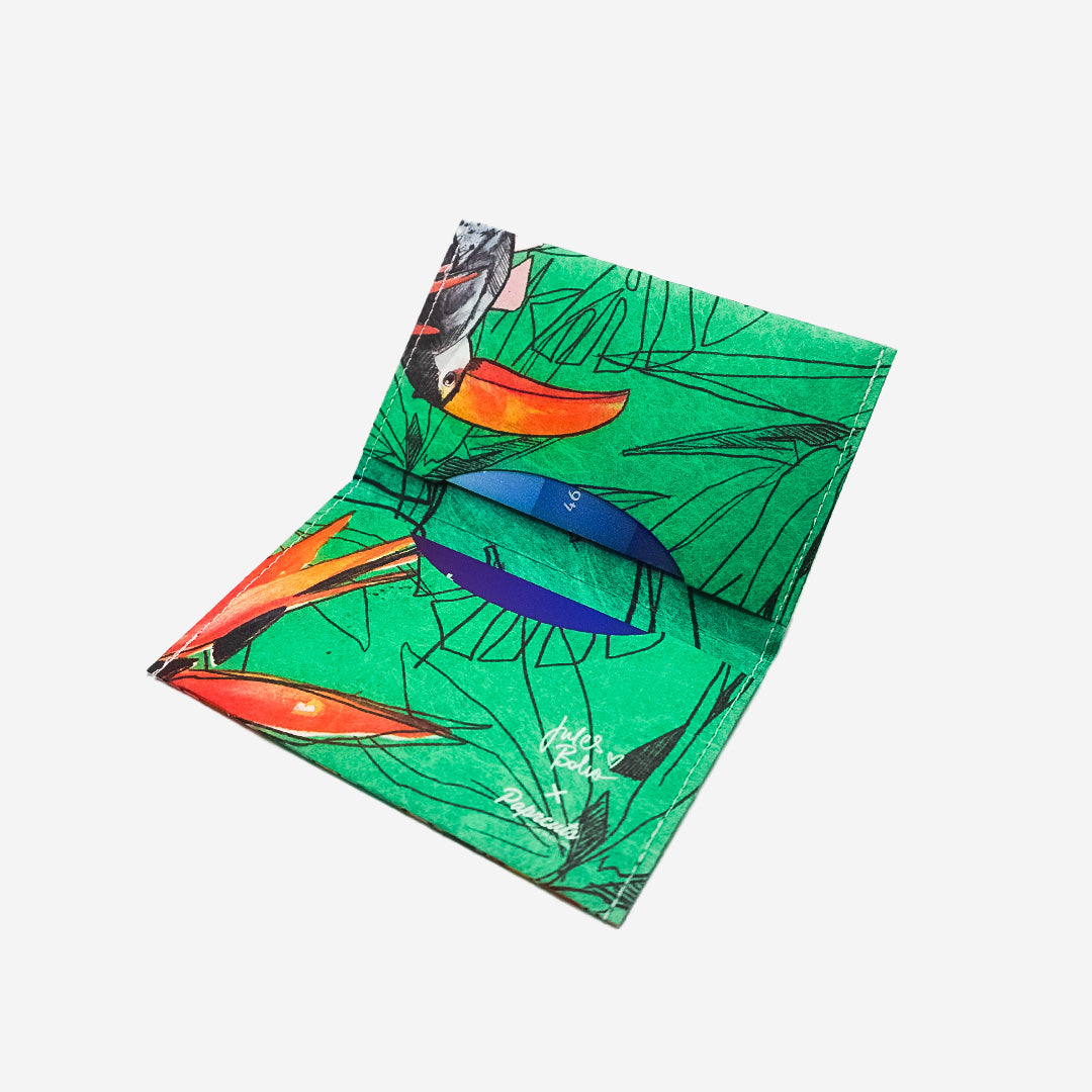 Paprcuts RFID Kartenhalter Vivid Tucano Kartenetui bunt Vogel
