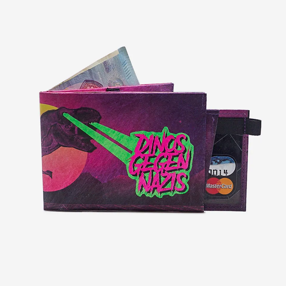 Paprcuts RFID PRO Wallet Dinos gegen Nazis Geldbeutel RFID