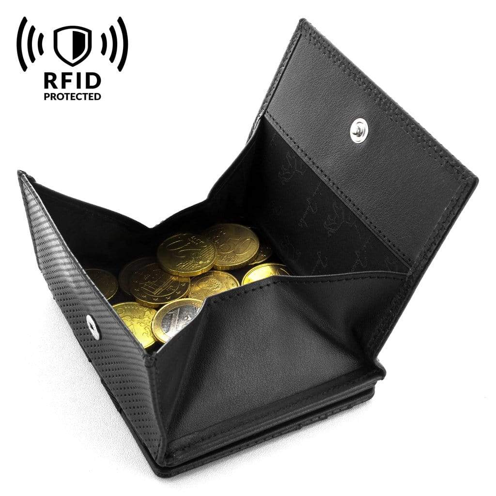 Jaimie Jacobs Flap Boy Geldbörse Cognac mit Münzfach RFID