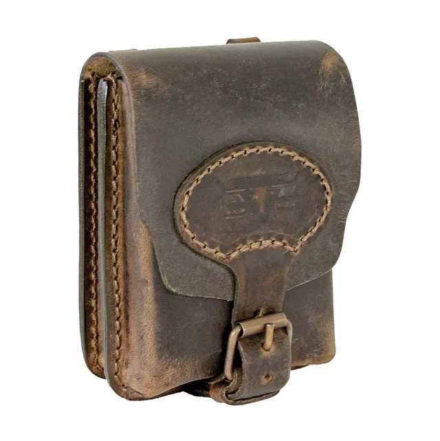 Alumaxx Gürteltasche M Hochformat Bauchtasche schwarz Leder