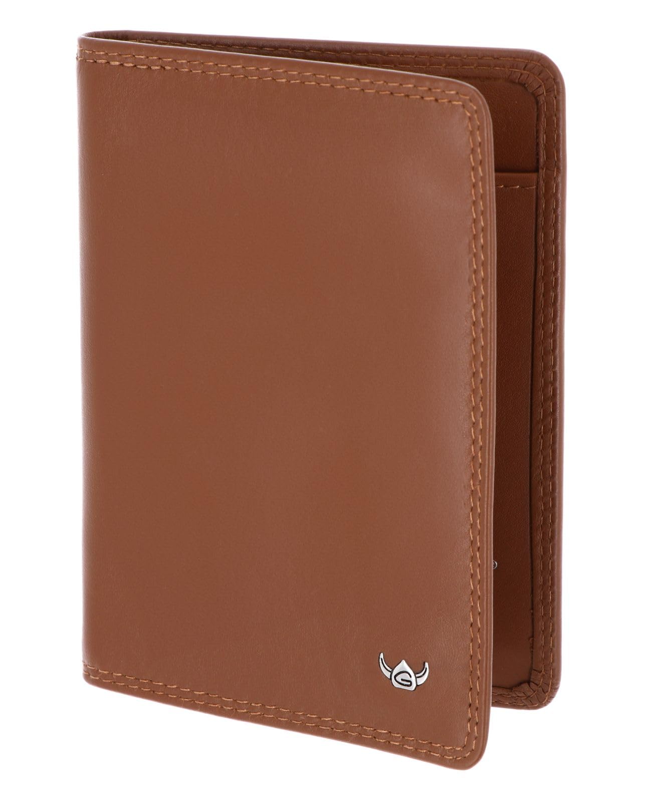Golden Head Polo 4480 Ausweisetui Leder Marineblau RFID-Schutz