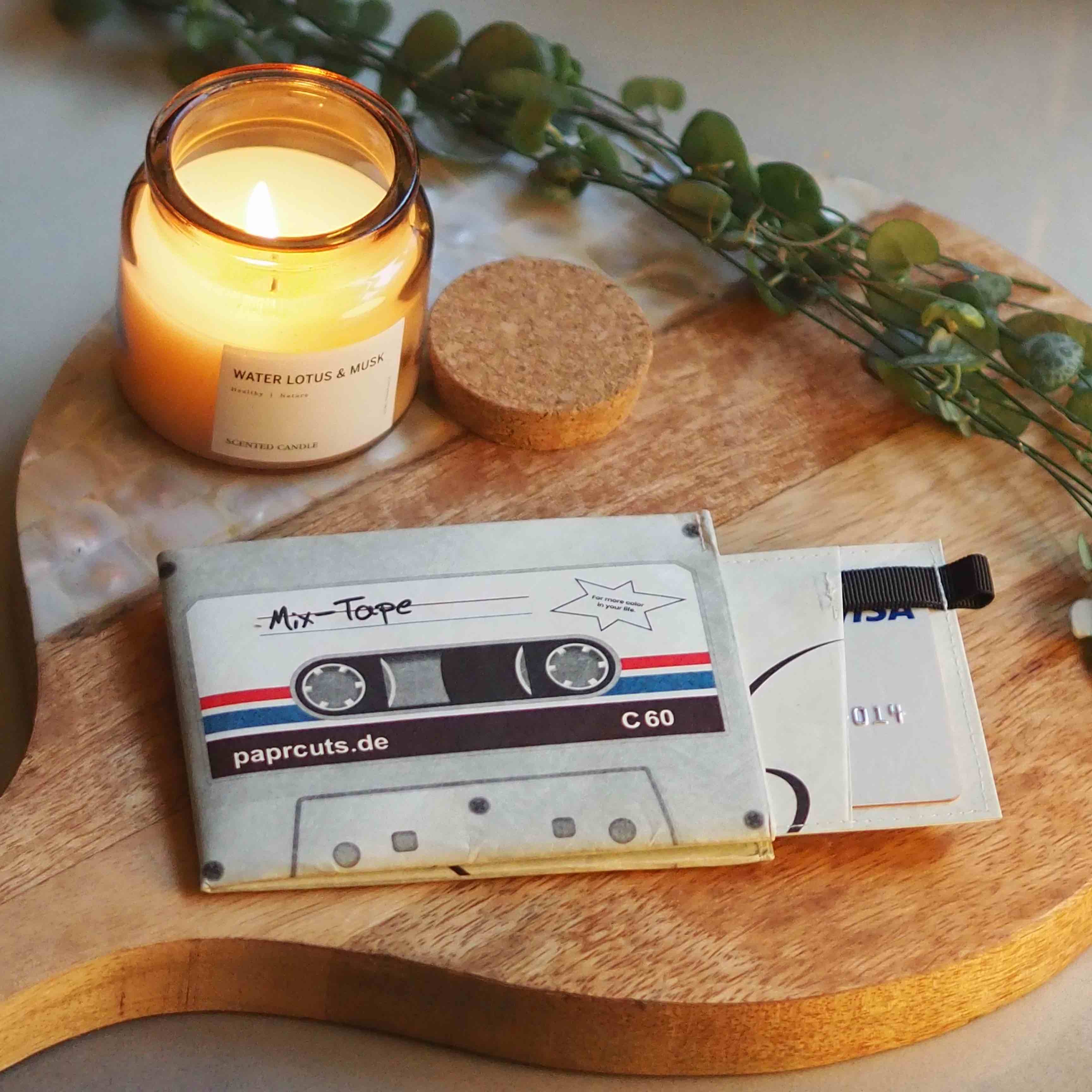 Paprcuts RFID PRO Wallet Mixtape Portemonnaie beige RFID
