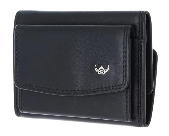 Golden Head Polo 1314 Geldbörse Schwarz RFID Nappa