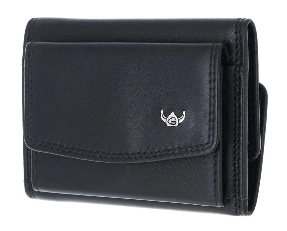 Golden Head Polo 1314 Geldbörse Schwarz RFID Nappa