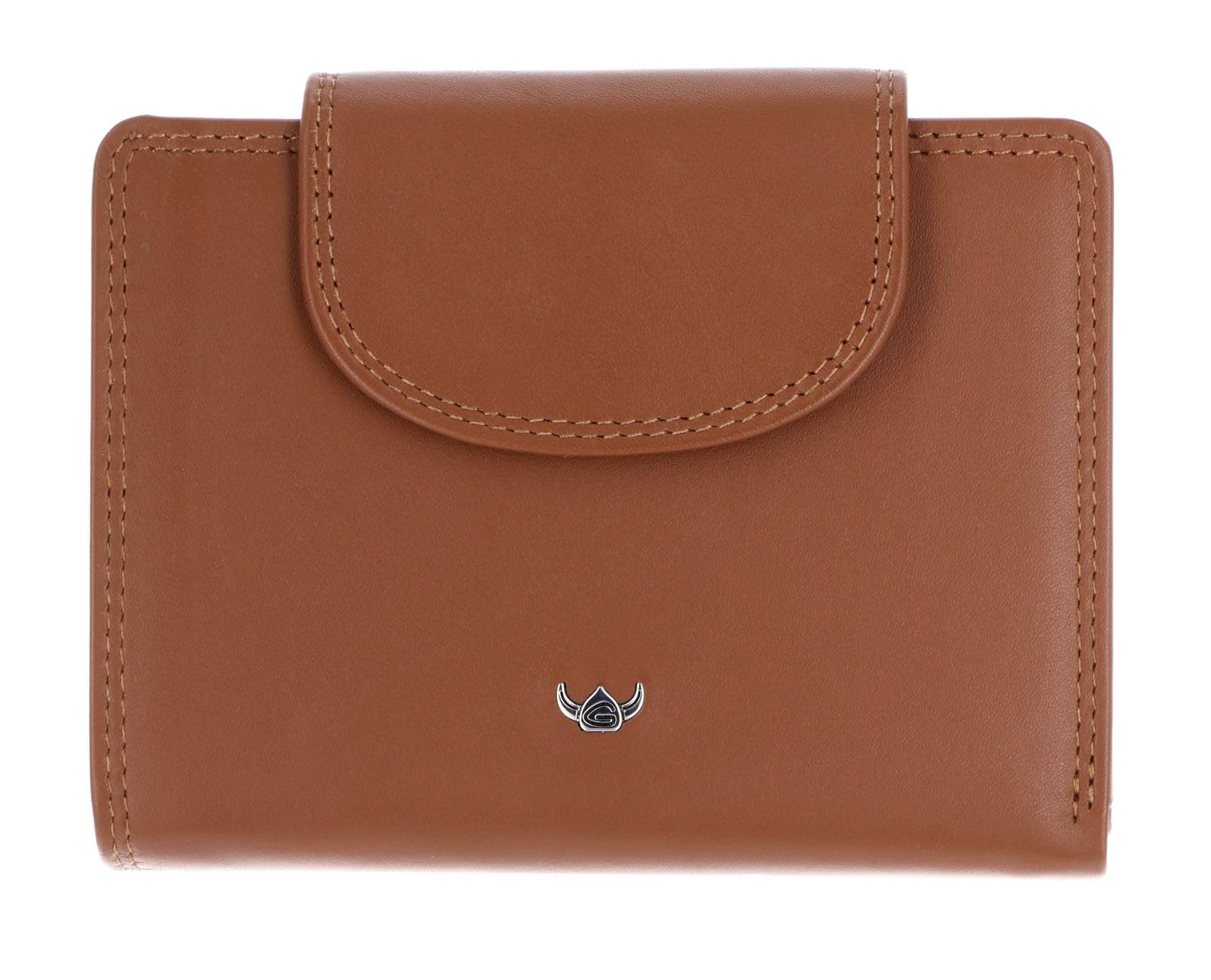 Golden Head Polo 1237 Geldbörse Leder Cognac RFID Münzfach