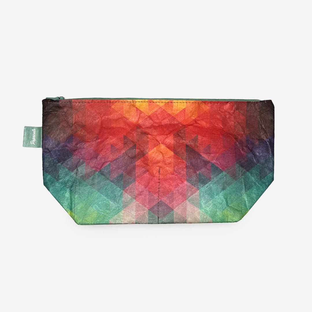 Paprcuts Kulturbeutel Tropical Heat Tyvek Bunt waschbar