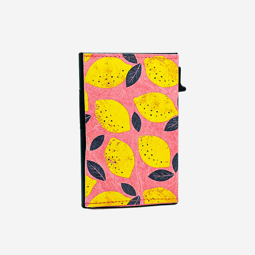 Paprcuts RFID Alu Pink Lemon Reisepasshülle rosa vegan
