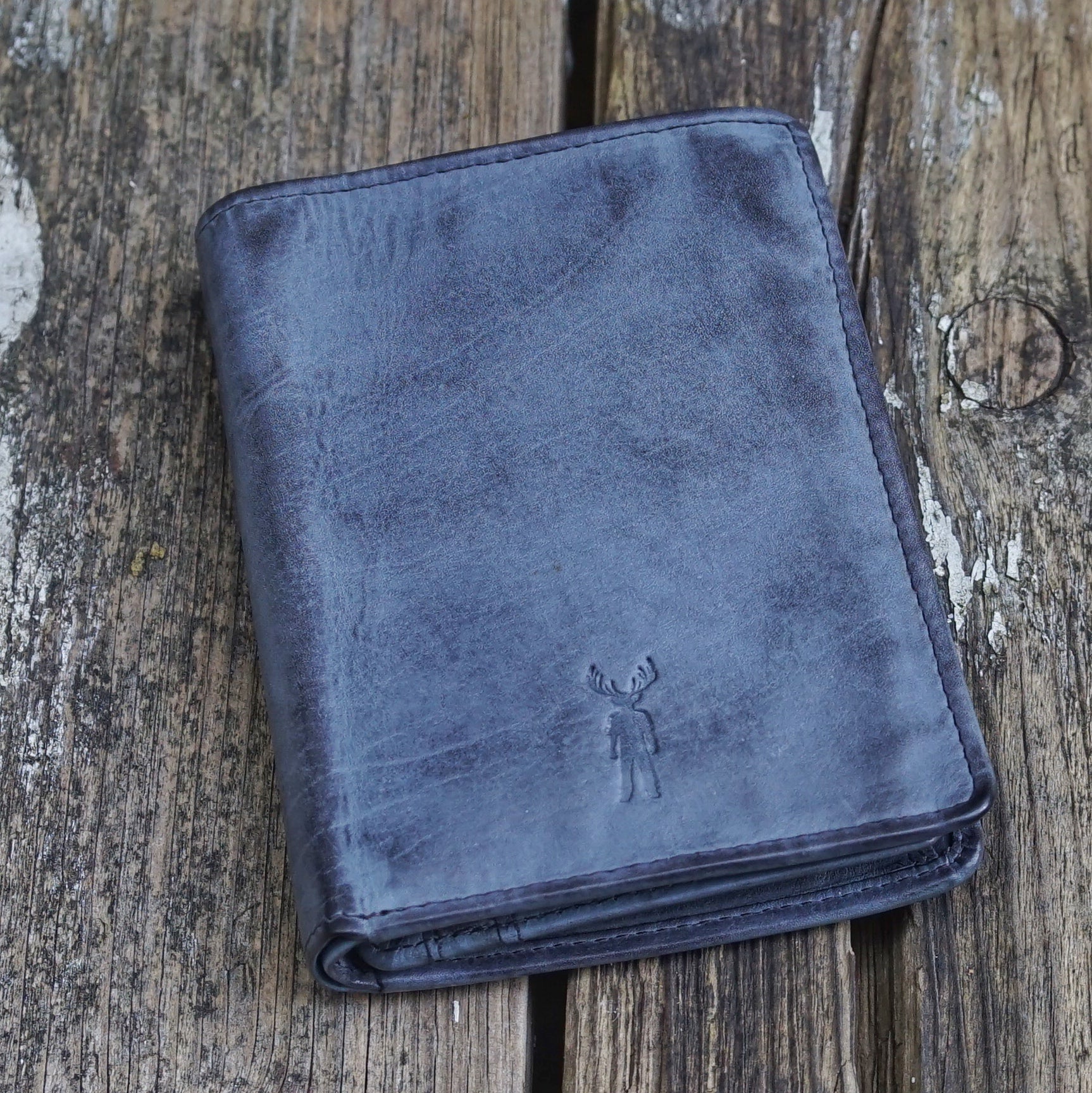 Jack Kinsky Nelson 100 Herrenbörse Cognac Vintage Leder