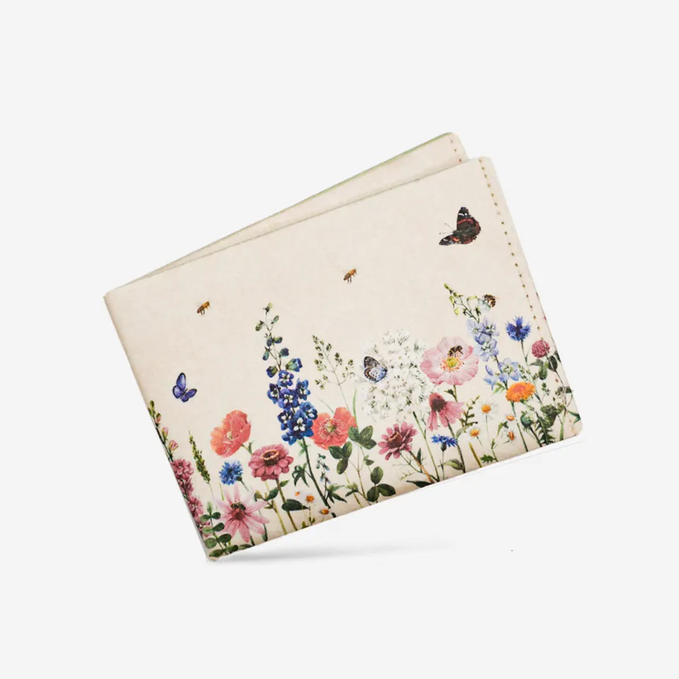 Paprcuts RFID Wallet Blumenwiese Portemonnaie bunt Tyvek