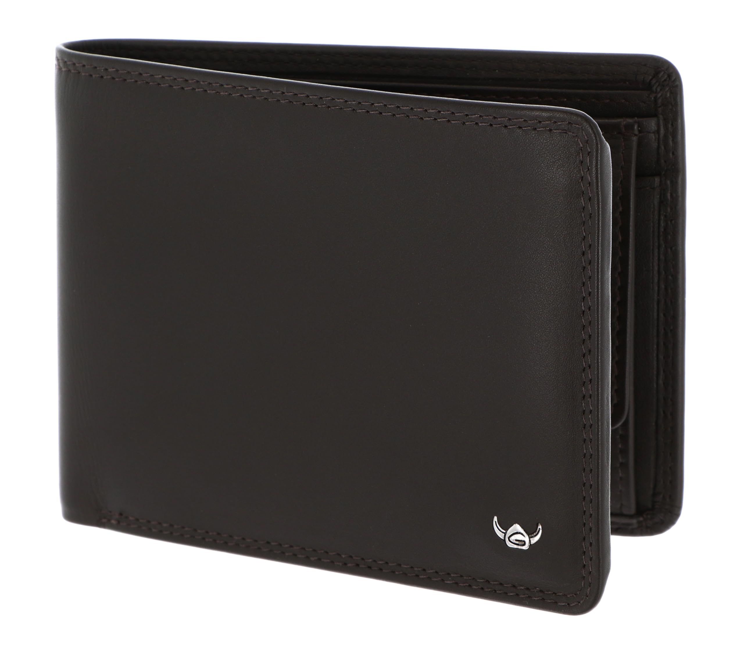 Golden Head Polo Scheintasche 1125 Geldbörse Dunkelbraun RFID
