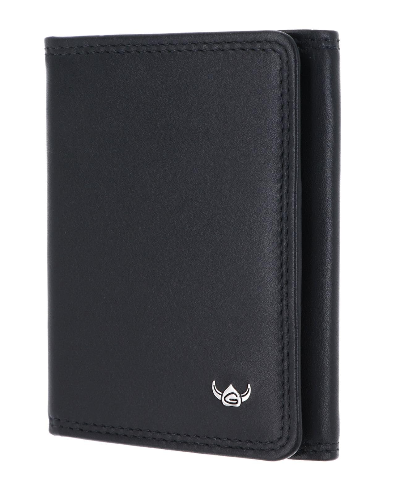 Golden Head Polo 1012 Kartenetui Schwarz RFID Leder