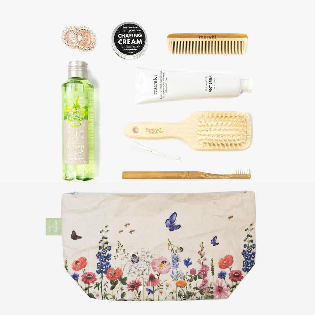 Paprcuts Blumenwiese Kulturbeutel Little Bee Fresh Tyvek