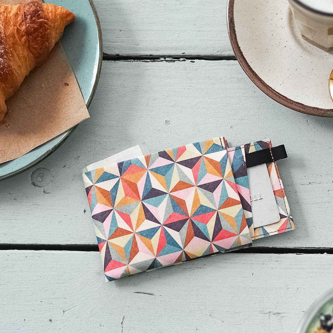 Paprcuts RFID PRO Wallet Abstract Retro Portemonnaie RFID-Schutz