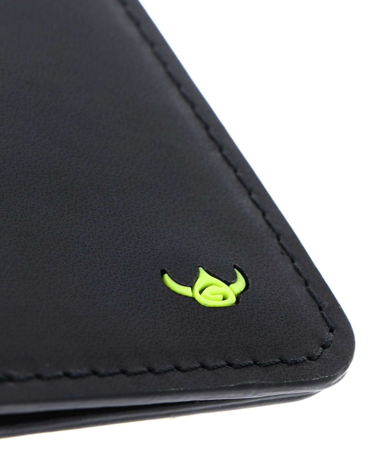 Golden Head Neon 4456 Kartenetui Schwarz RFID Leder
