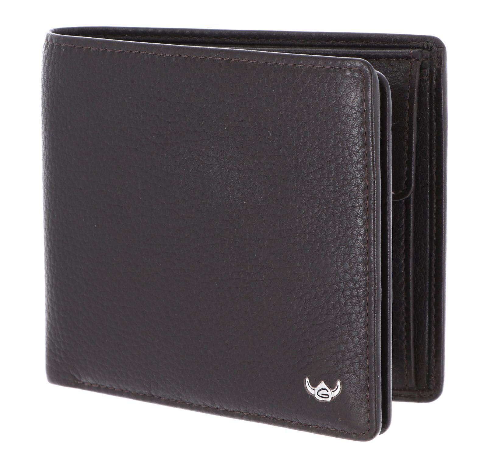 Golden Head Capri 1134 Geldbörse Dunkelbraun RFID 10 Karten