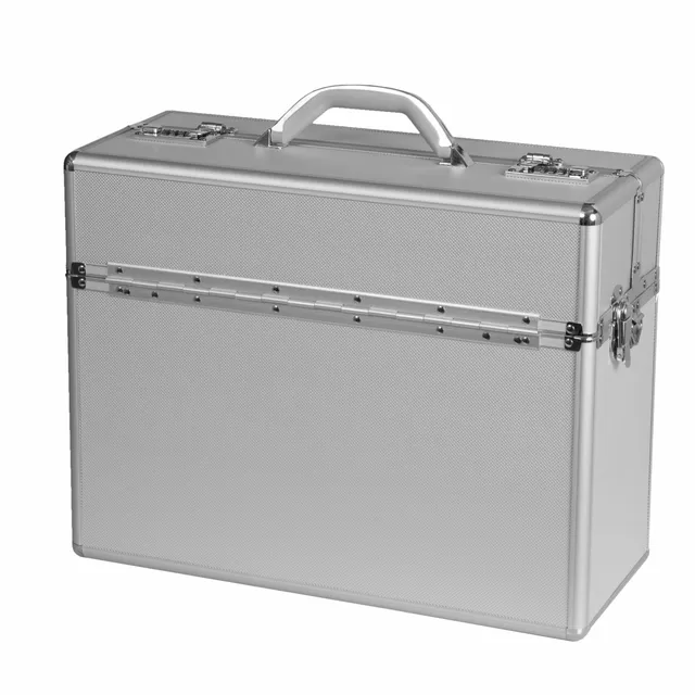 Alumaxx Alpha Pilotenkoffer Aluminium silber Zahlenschloss