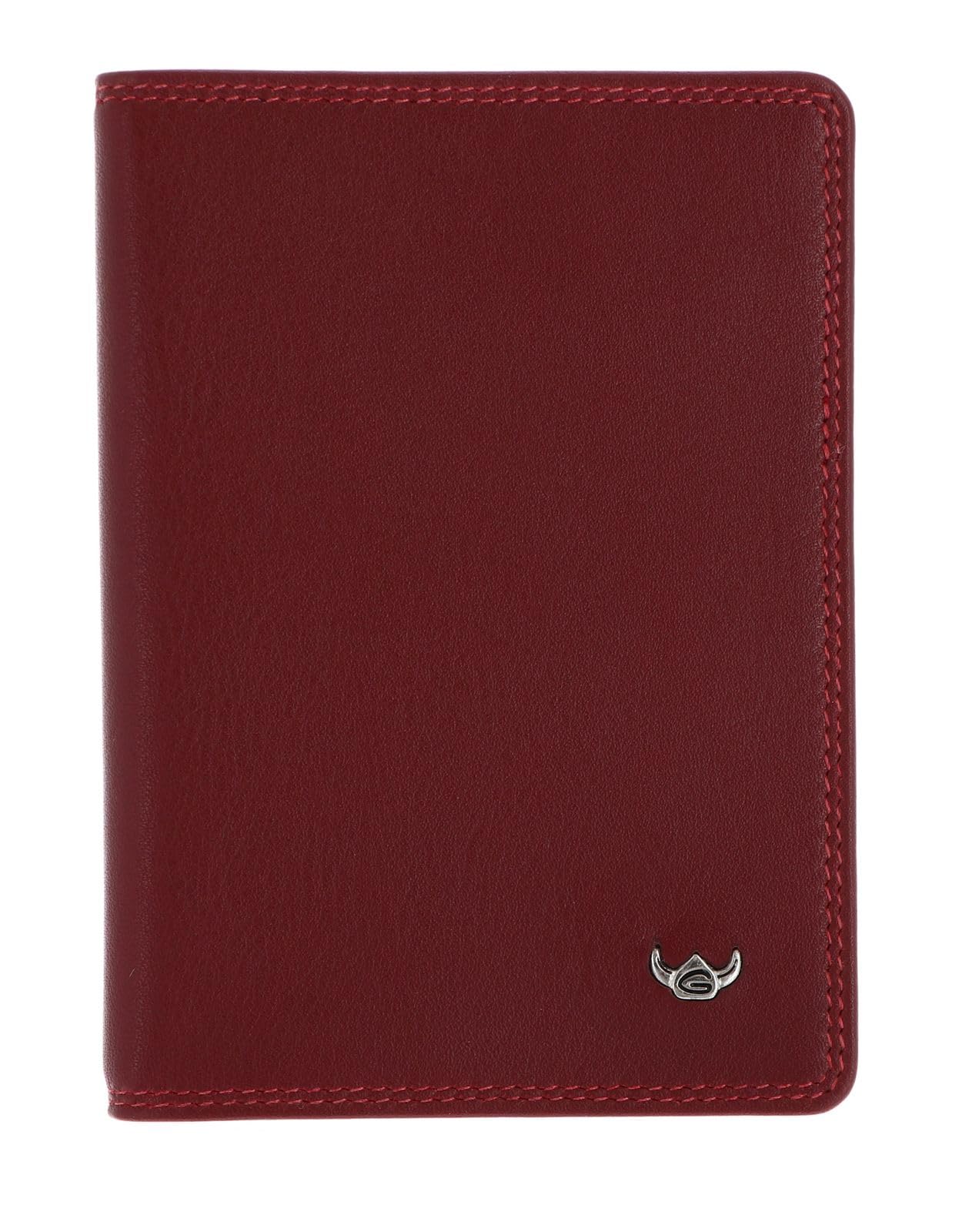 Golden Head Polo 4488 Ausweisetui Rot Rindsleder RFID