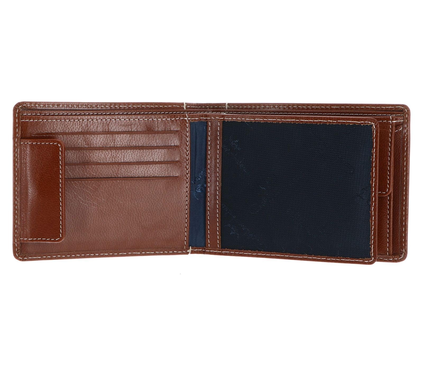 Golden Head Bari 1138 Geldbörse Cognac Ziegenleder RFID