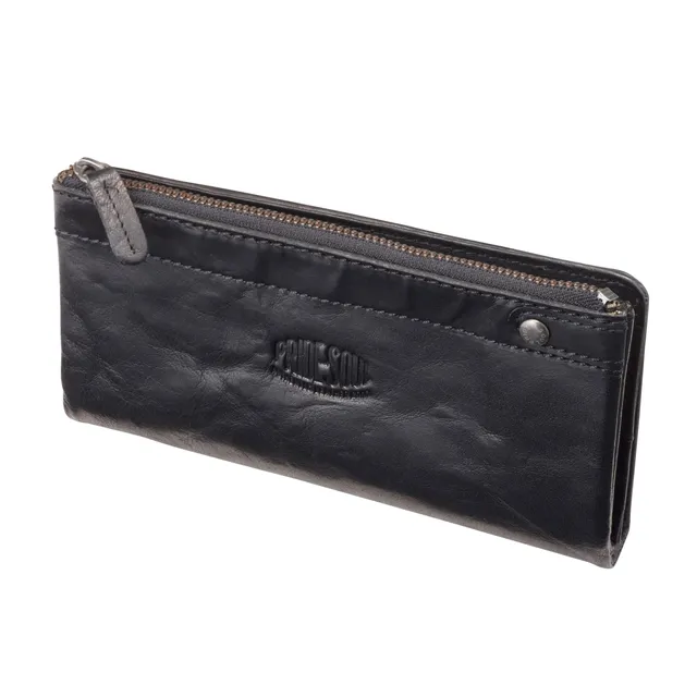 Alumaxx Hypnotise Damengeldbörse Leder schwarz 18,5 cm
