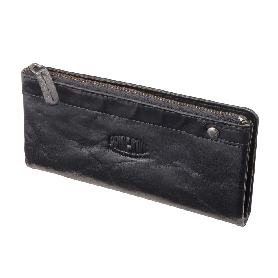 Alumaxx Hypnotise Damengeldbörse Leder schwarz 18,5 cm