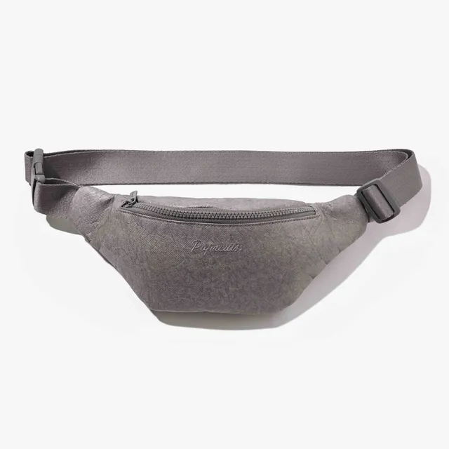 Paprcuts Bauchtasche Just Grey Tyvek 2 Liter wasserabweisend
