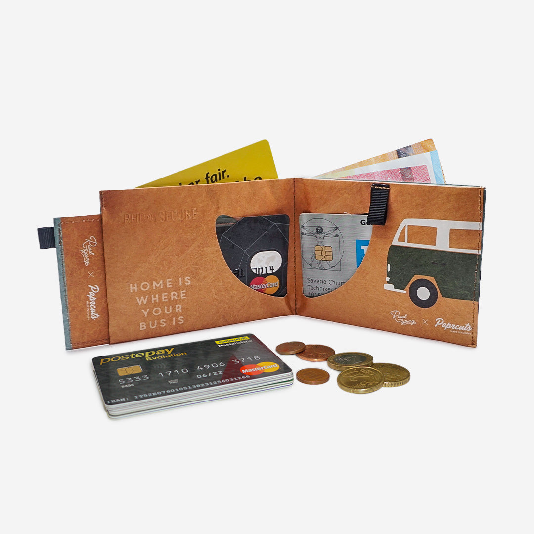 Paprcuts RFID PRO Wallet Vanlife Portemonnaie RFID-Schutz