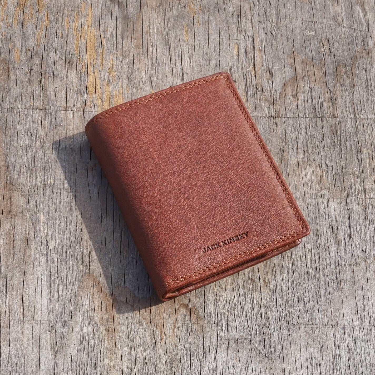 Jack Kinsky Porto 100 Herrenbörse Cognac RFID