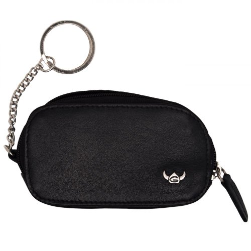 Golden Head Polo Zipped Key Case Schlüsselmäppchen schwarz Leder