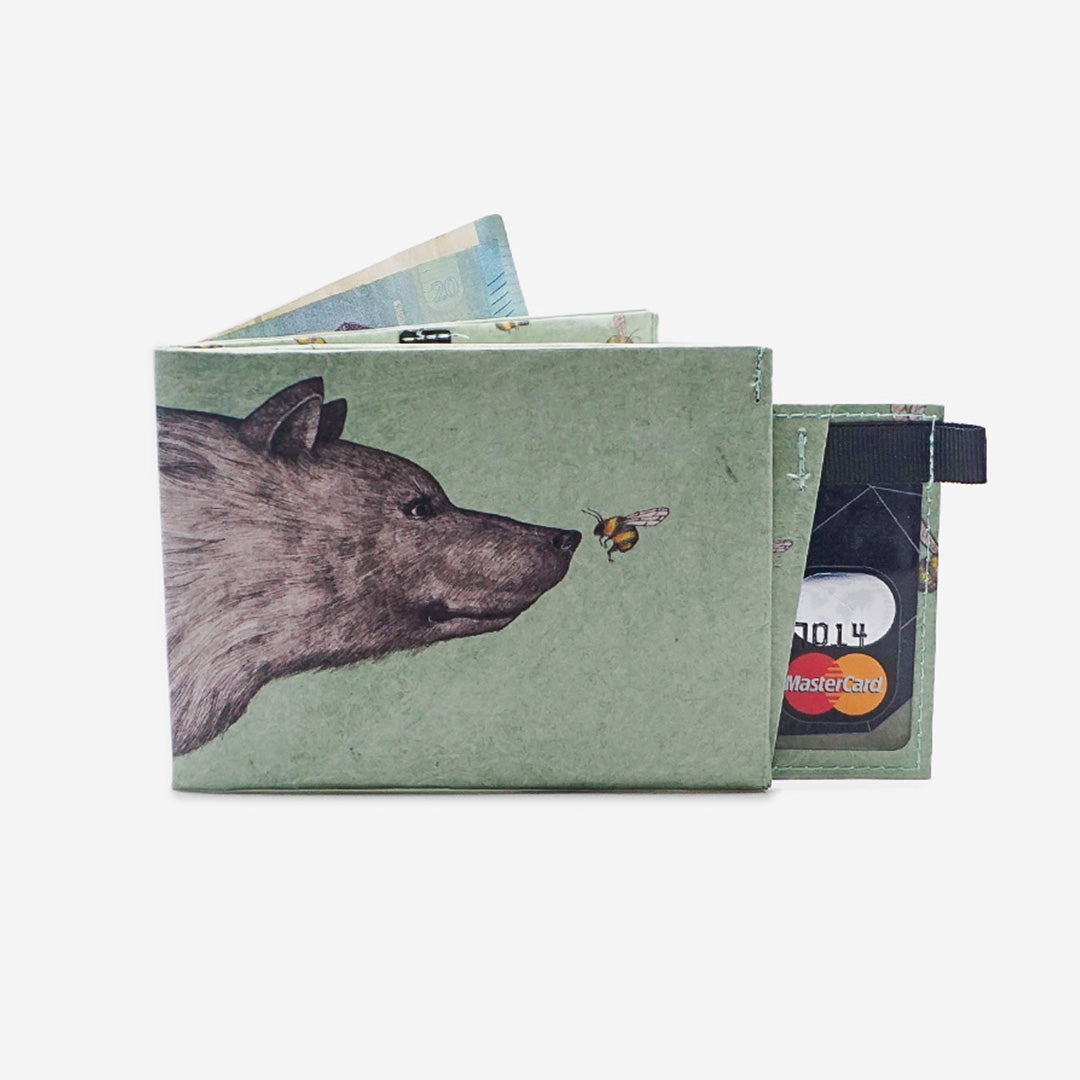 Paprcuts RFID PRO Die Begegnung Portemonnaie RFID Tyvek vegan