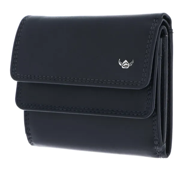 Golden Head Polo 1176 Geldbörse Marineblau RFID Rindleder