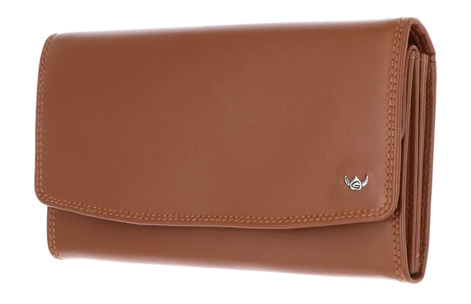 Golden Head Polo 2823 Damenbörse Cognac RFID Leder