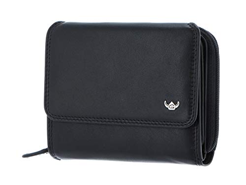 Golden Head Polo RV-Börse 11 cm Schwarz Rindleder