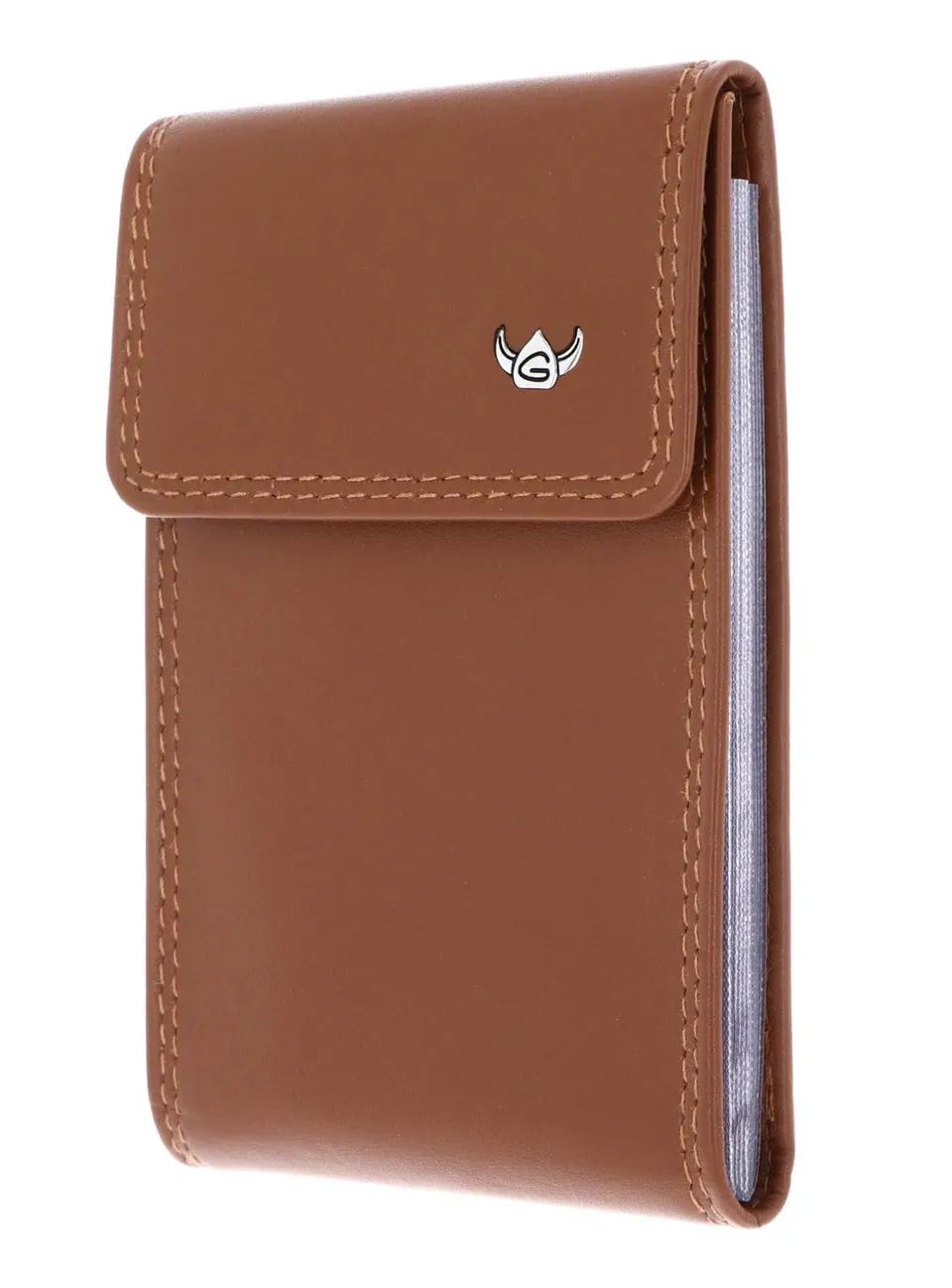 Golden Head Polo 4499 Kartenetui Cognac RFID Leder