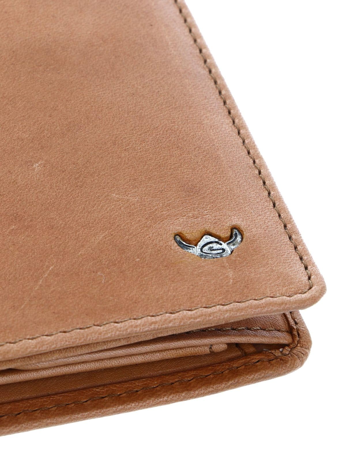Golden Head Como Kombischeintasche Geldbörse cognac RFID