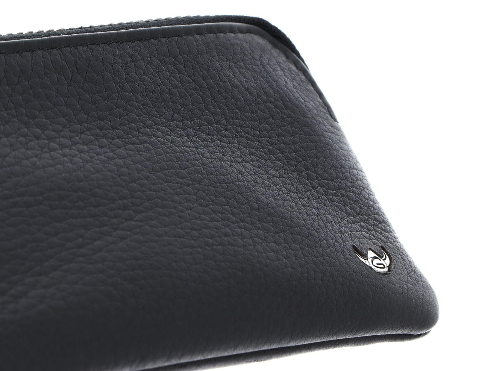 Golden Head Capri Zipped Key Case Schlüsselmäppchen Schwarz Leder