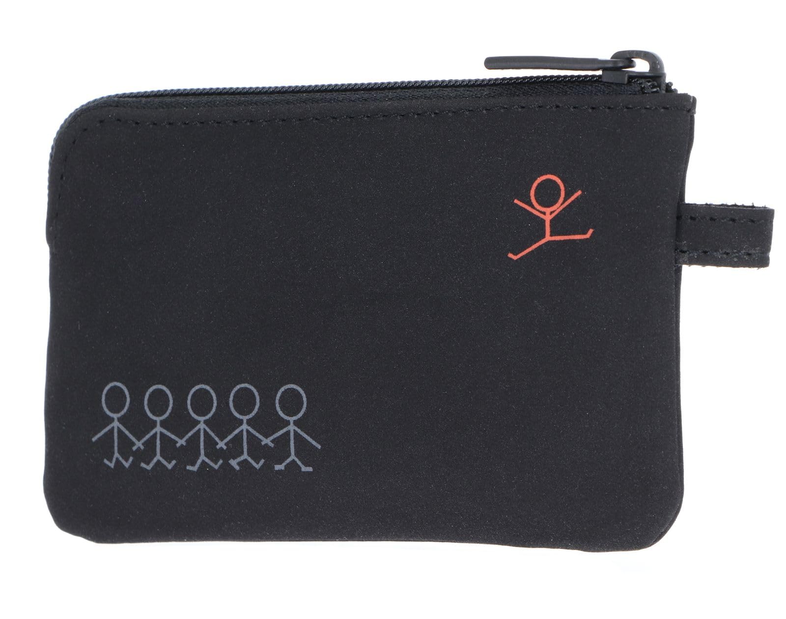 oxmox New Cryptan Keyholder Schlüsselmäppchen Jumping Jack Grey Black