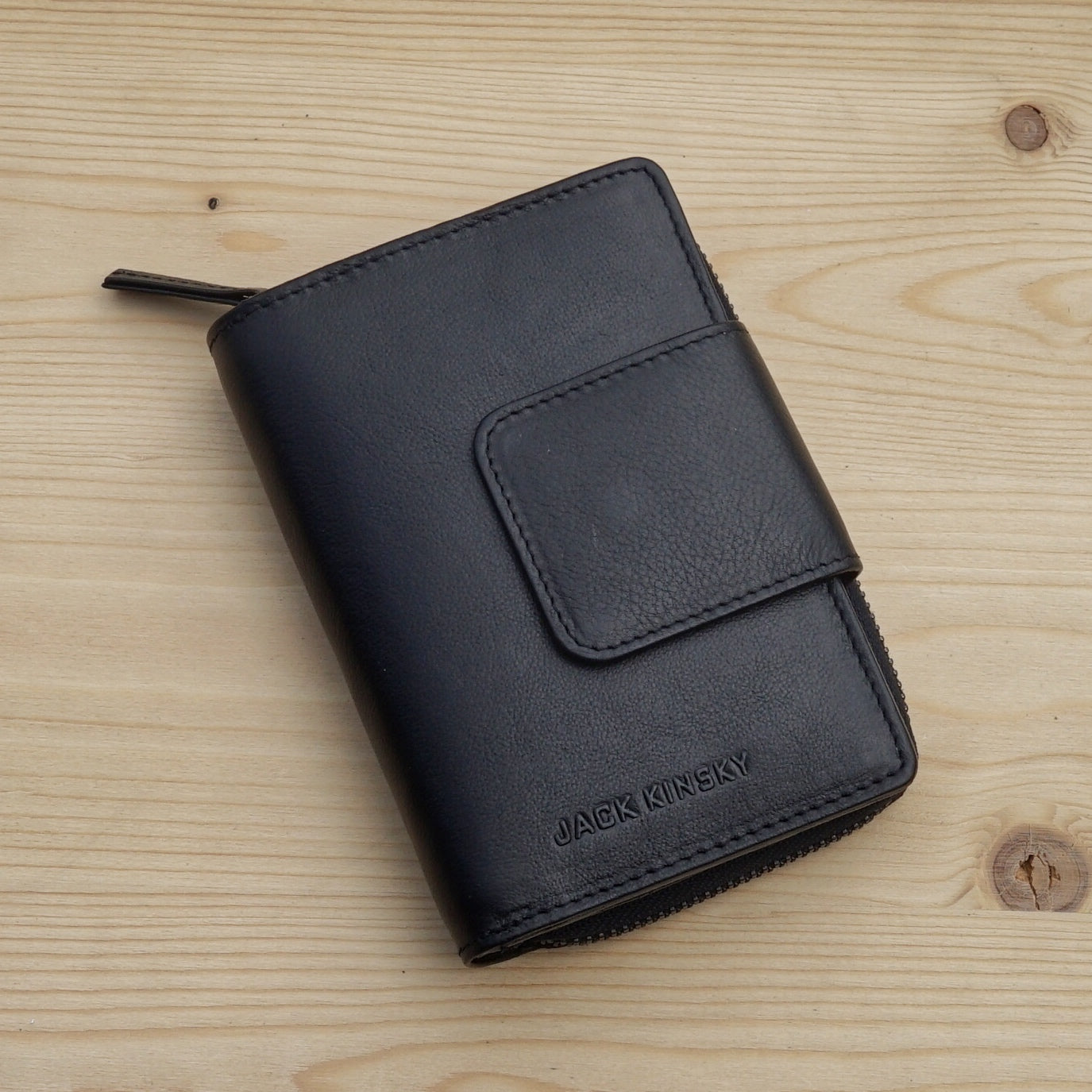 Jack Kinsky Livorno 511 Damengeldbörse Schwarz 17 Karten