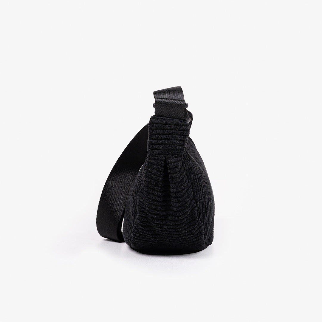 Paprcuts Valencia Roundbag Cord Just Black vegan