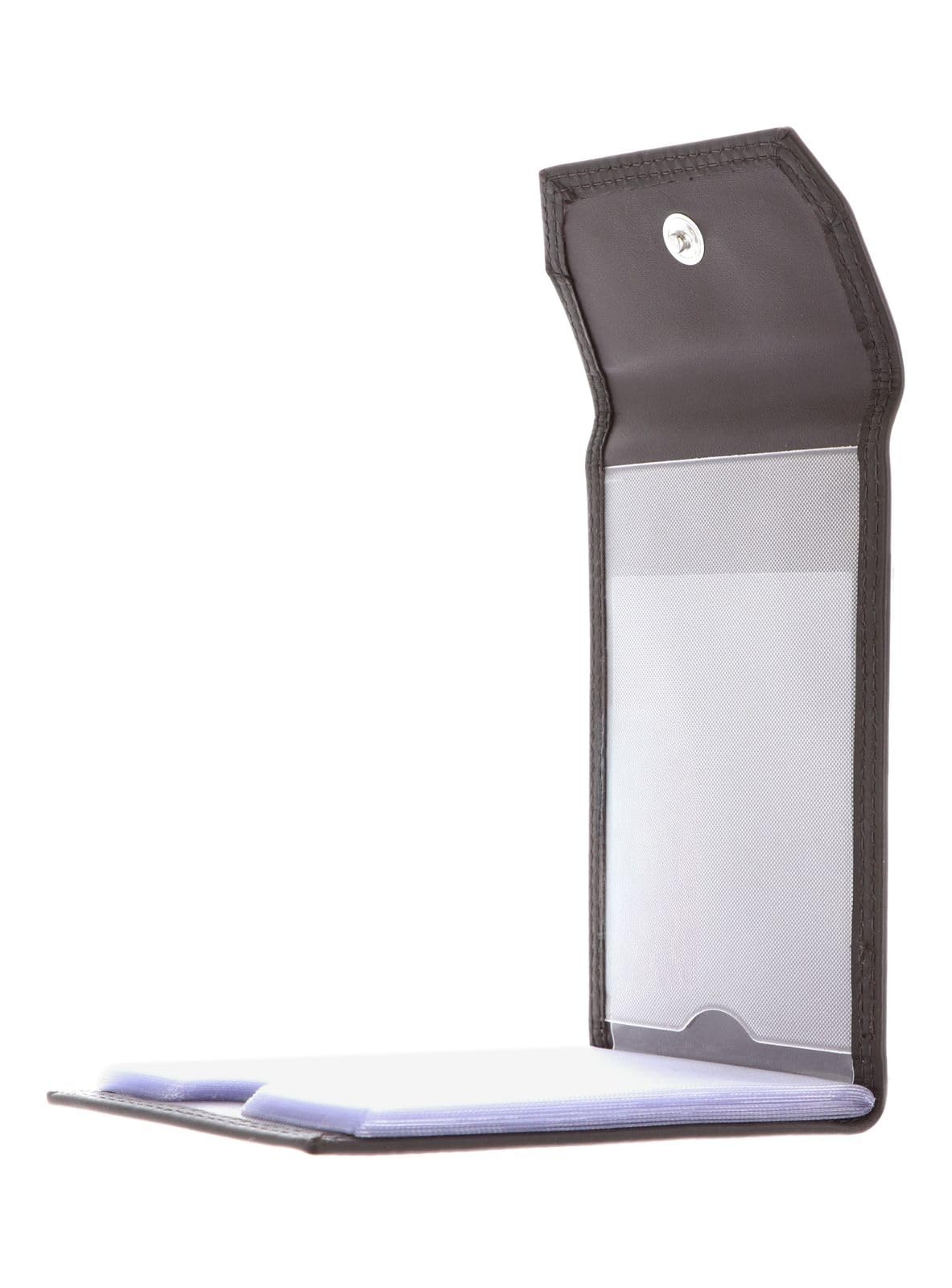 Golden Head Polo 4425 Kartenetui Dunkelbraun RFID Knopf