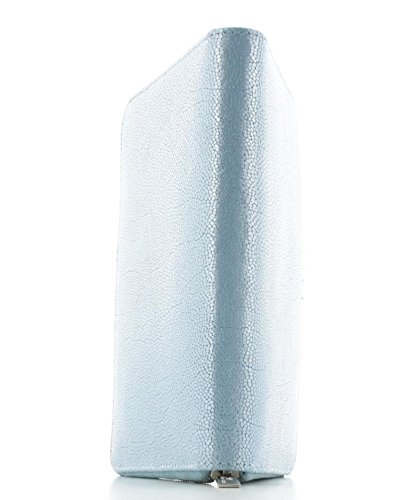 Golden Head Cayenne Riso Damenbörse Leder hellblau 18 cm