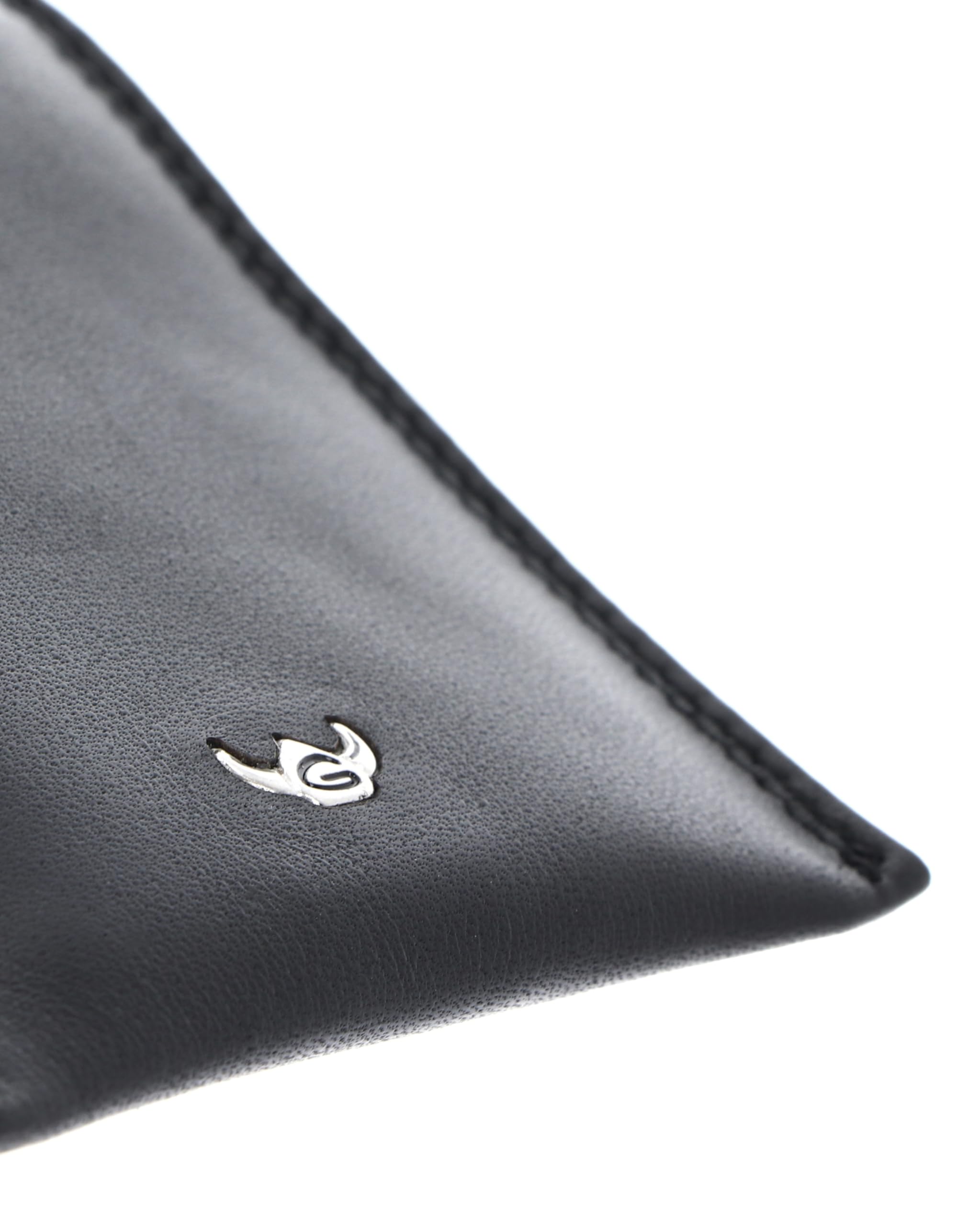 Golden Head Polo Key Case Schlüsselmäppchen Schwarz Leder