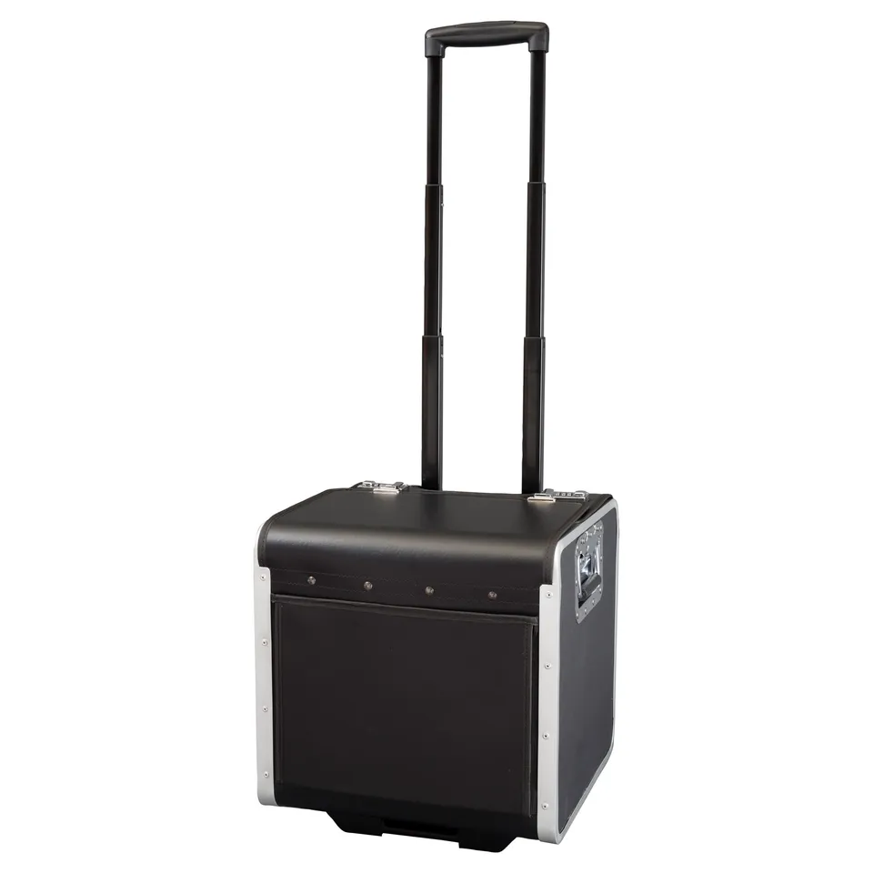 Alumaxx Perugia Aktenkoffer schwarz mit Trolley und Schloss