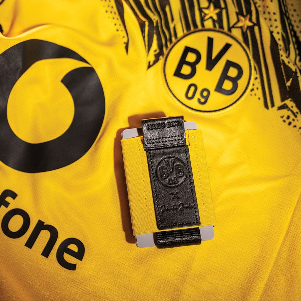 Jaimie Jacobs Nano Boy BVB Geldbörse Schwarz-Gelb 13 Karten