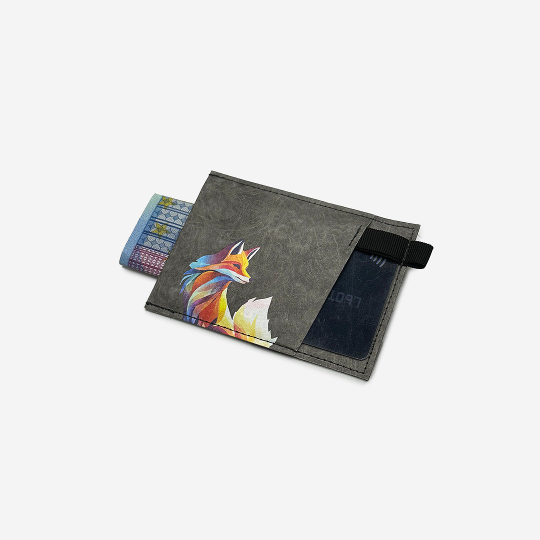 Paprcuts RFID PRO Wallet Funky Fox Portemonnaie schwarz RFID