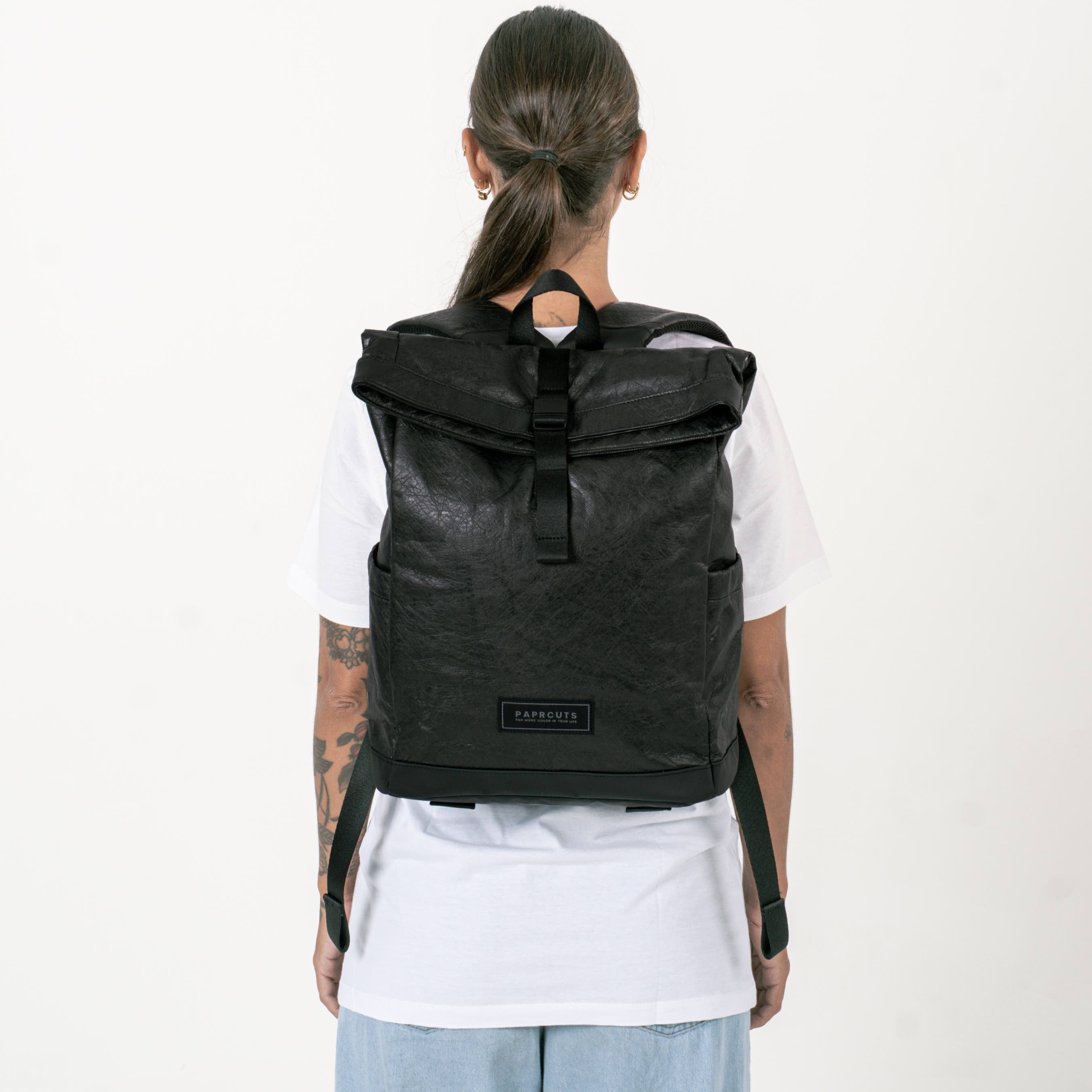 Paprcuts Berlin Rucksack + Oslo Bundle Set schwarz
