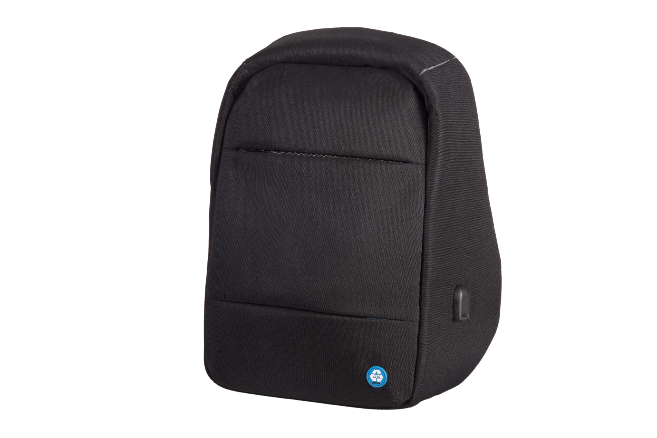 Alumaxx Antigua Rucksack schwarz RPET USB