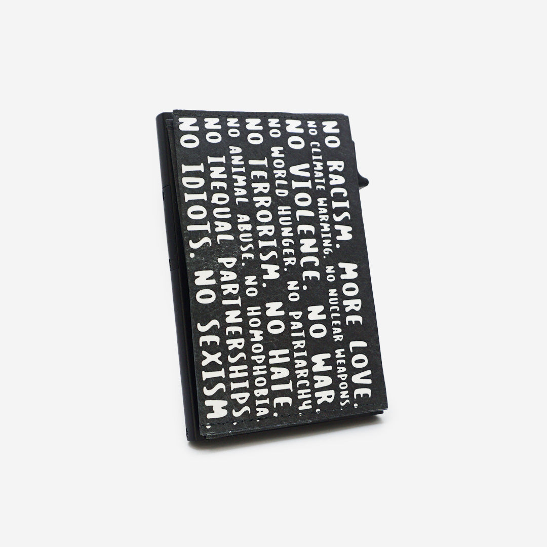 Paprcuts RFID Alu Kartenetui No means No Portemonnaie RFID-Schutz