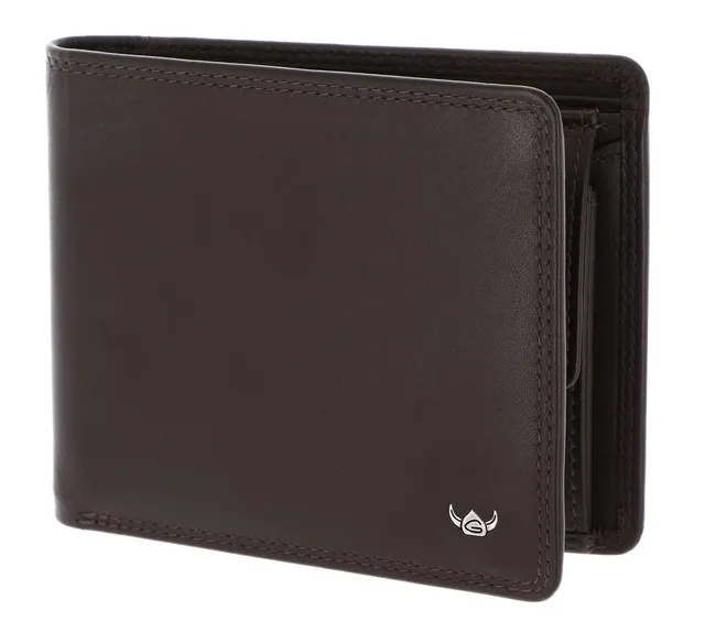 Golden Head Polo 1453 Geldbörse Dunkelbraun 8 Karten