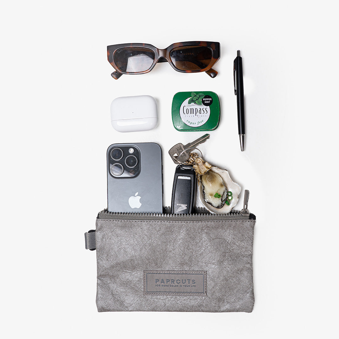 Paprcuts Oslo Organizer Rucksack Pouch Just Grey