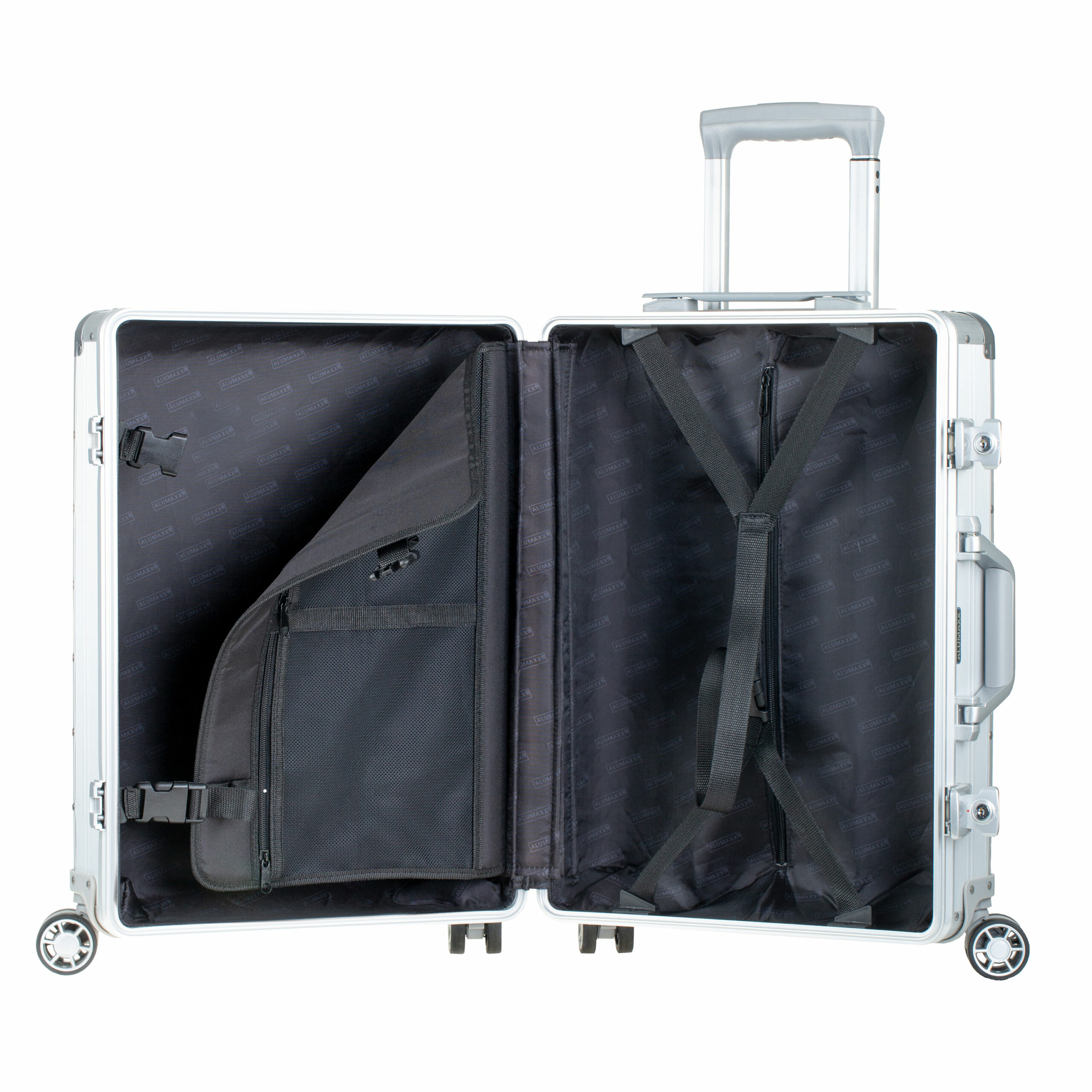 Alumaxx Auriga 45175 Reisetrolley Aluminium schwarz matt